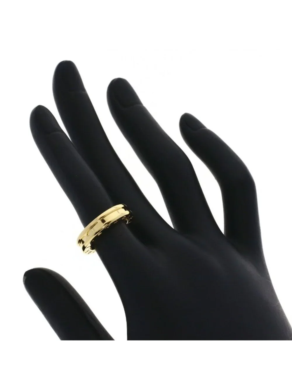 Bvlgari B.Zero1 Band 48 Ring 18k Yellow Gold